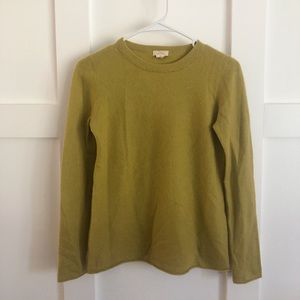 J Crew 100% cashmere sweater